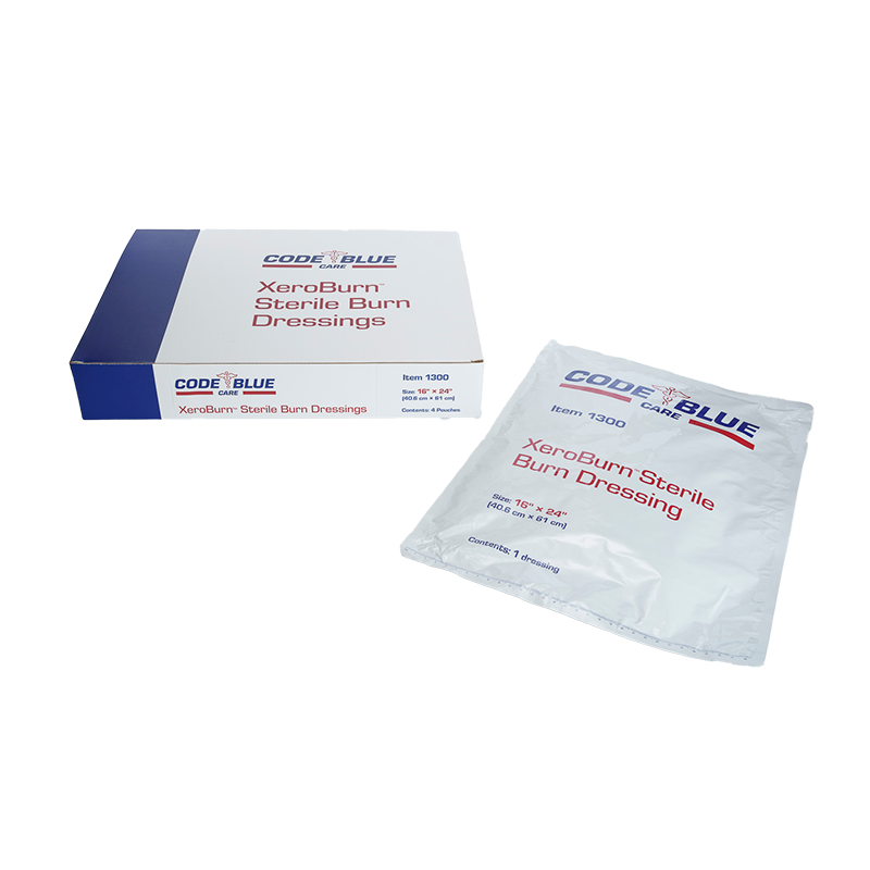 XeroBurn Sterile Burn Dressing, 16" x 24" - 4 pcs per Box/2 Boxes per Case