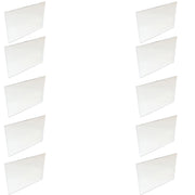 Mirror, Plexiglass, Rectangular, 2.5"x 3", Pack of 10