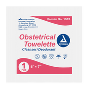 Obstetrical Towelettes, 5" x 7" - 100 pcs per Box/10 Boxes per Case