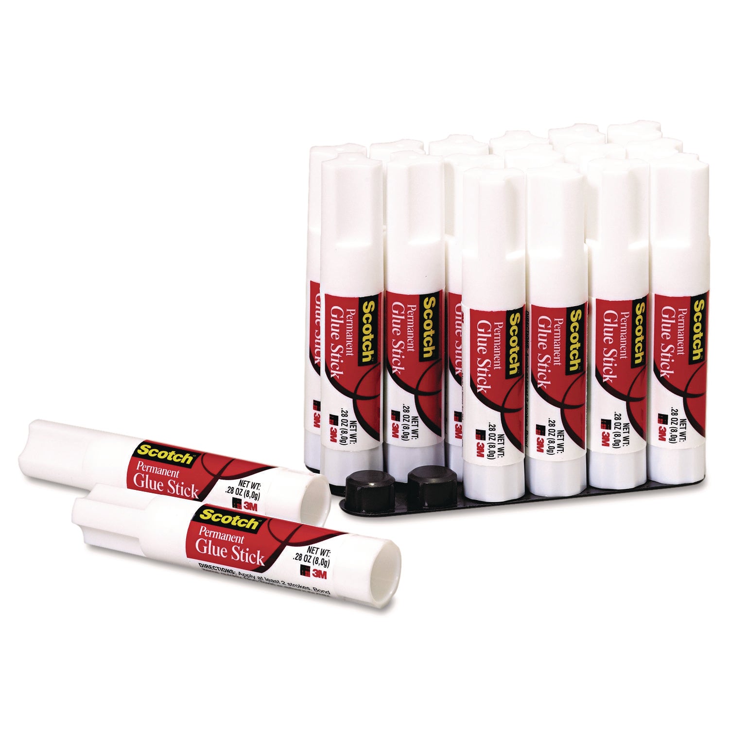 0.28 oz - White - 18 / Pack
