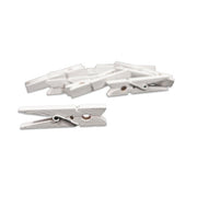 Canvas Corp Clothespins Small White 12Pc