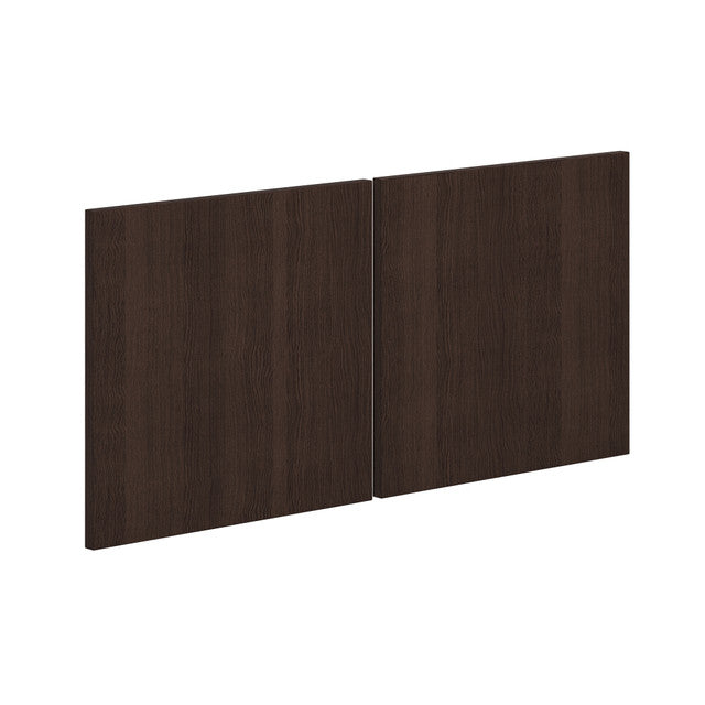 OfficeSource  Optional Laminate Doors for Open Hutch - Java (fits OS144OH, OS208OH, OS1044OH or OS2044OH )