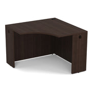 OfficeSource Laminate 42"W Corner Desk Shell - Java