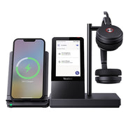 Yealink - WH66 Headset - Mono - USB 3.0 Type a - Wired/Wireless - Bluetooth/DECT - 524.9 Ft - 32 Ohm - 20 Hz to 20 KHz - Black