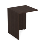 OfficeSource Laminate Reversible Return - 24"W x 24"D - Java