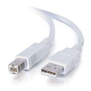 6' Usb 2.0 A B Cable White