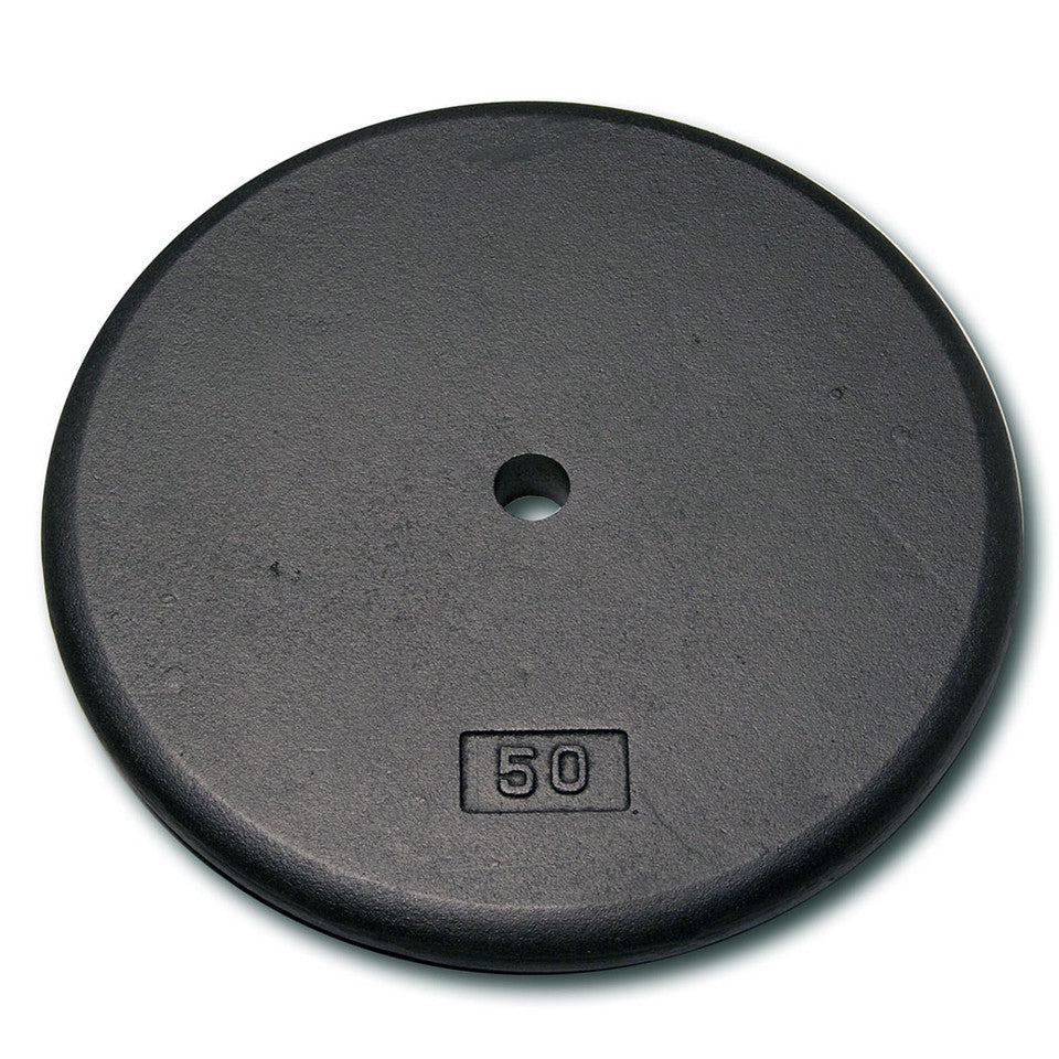 Black Standard Plate 50Lb