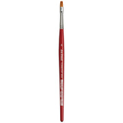 COSMOTOP-SPIN Silkpainting Brush, Synthetic, Watercolor, Flat, Size 4