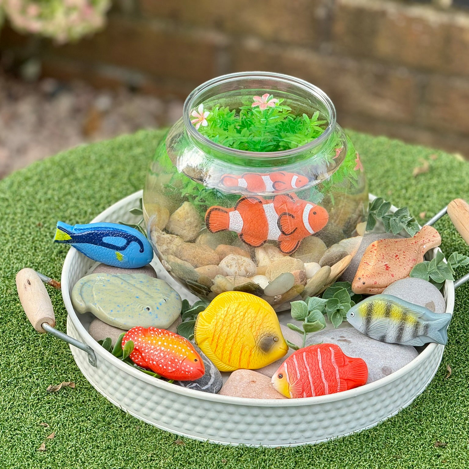 Sensory Play Stones - Fish