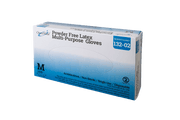OmniShield Latex Powder Free Multi-Purpose Gloves (Medium), 100 Pcs/Box, 10 Box/Cs