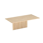 OfficeSource Laminate Desk Top with Modesty Panel - American Elm