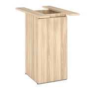 OfficeSource OS Conference/Multi-Purpose Cube Base With Access Door - American Elm