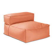 Baya Outdoor Center Seat - Luxurious Oversized European Style Outdoor Soft Seating, Sunbrella Coral