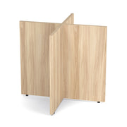 OfficeSource Conference/Multi-Purpose Tables X Base For 48" Round Top - American Elm