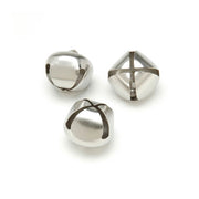 Wholesale Jingle Bells 1" 18 / Pkg-Silver(6x$4.52)