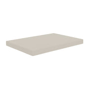 OfficeSource Metal Pedestals Top Cushion for CPS - Taupe