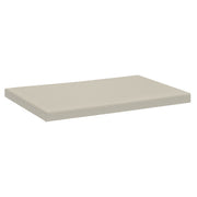 OfficeSource Laminate Top Cushion - 16"W x 23"D - Taupe