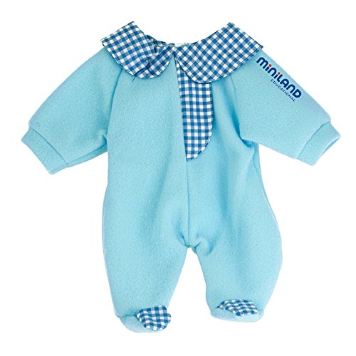 MINILAND EDUCATIONAL CORPORATION BABY DOLL CLOTHES BLUE PAJAMAS (Set of 6)