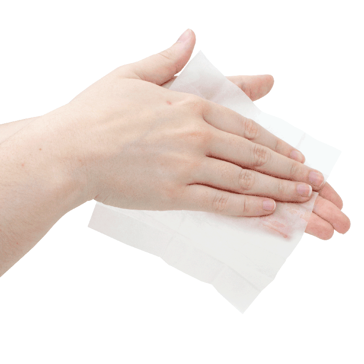 BZK Antiseptic Towelettes, 5” x 7” - 1000 pcs per case