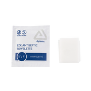BZK Antiseptic Towelettes, 5” x 7” - 1000 pcs per case