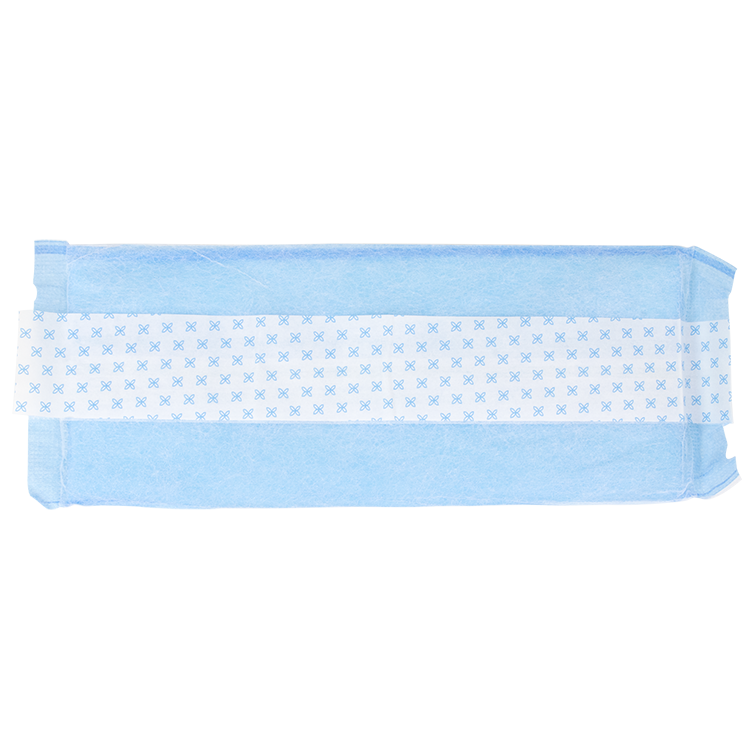 Panty Liners, Sq End w/ Adhesive Tab, 4" x 11" - 25 pcs per Box/10 Boxes per Case