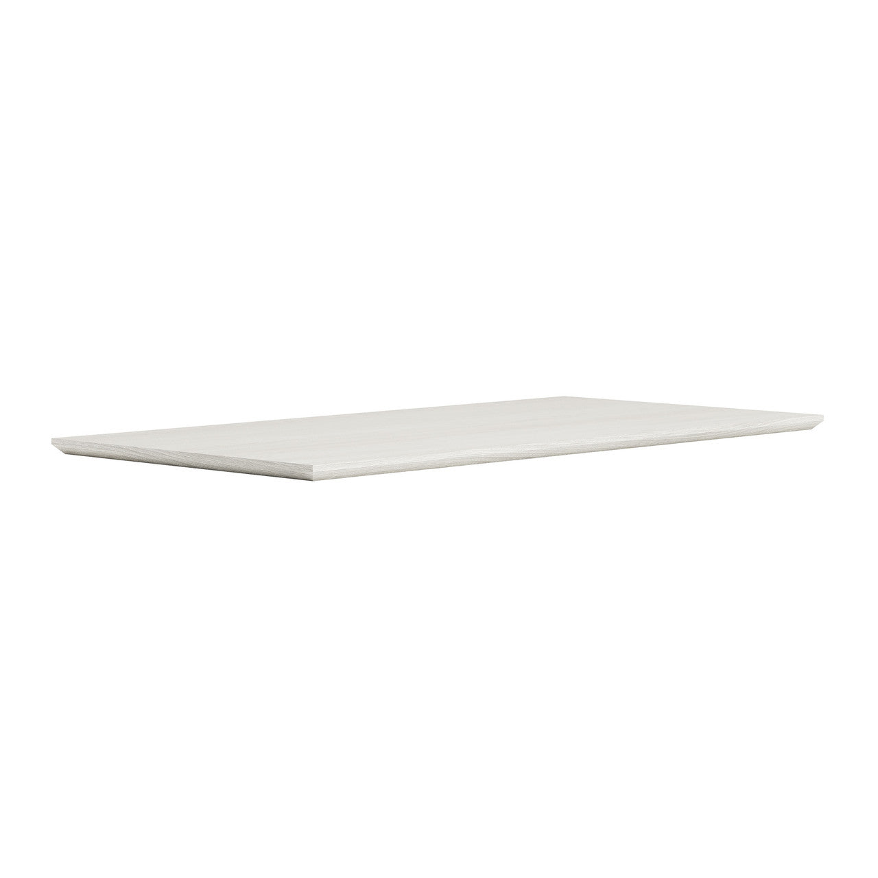 OfficeSource OS Laminate 24"x48" Rectangular Knife-Edge Table Top - Arcadia White