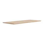 OfficeSource OS Laminate Rectangular Top - 60"W x 24"D (Requires Base) - American Elm