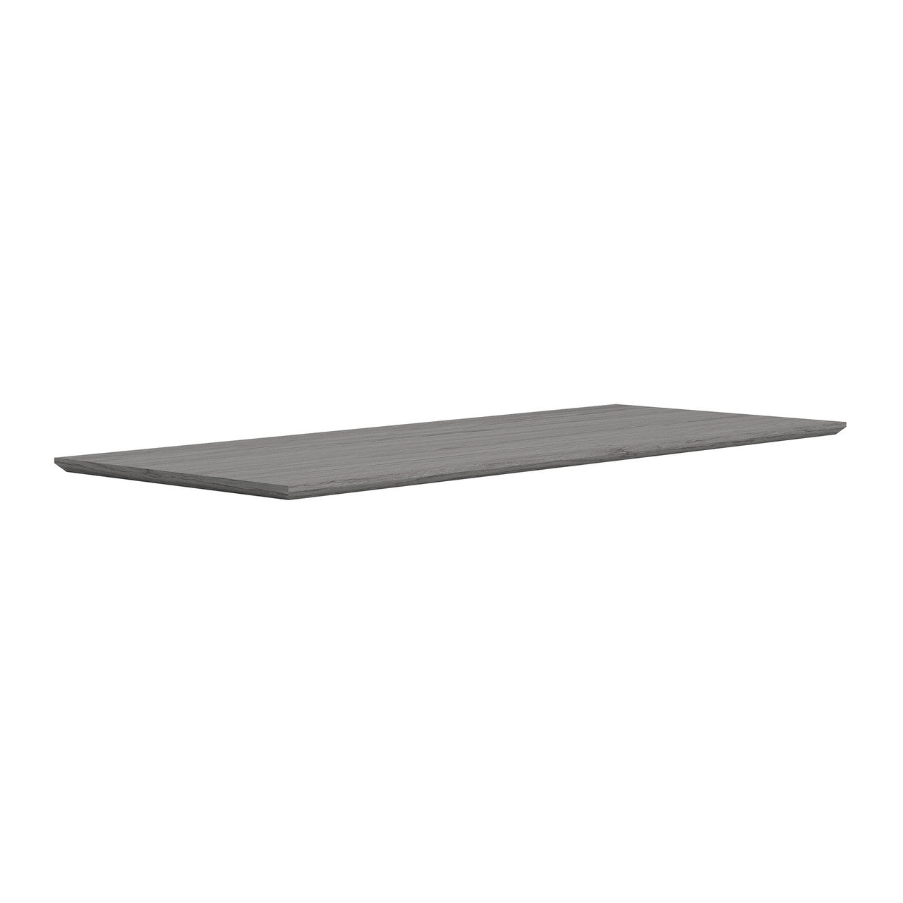 OfficeSource OS Laminate Rectangular Top - 60"W x 24"D (Requires Base) - Coastal Gray