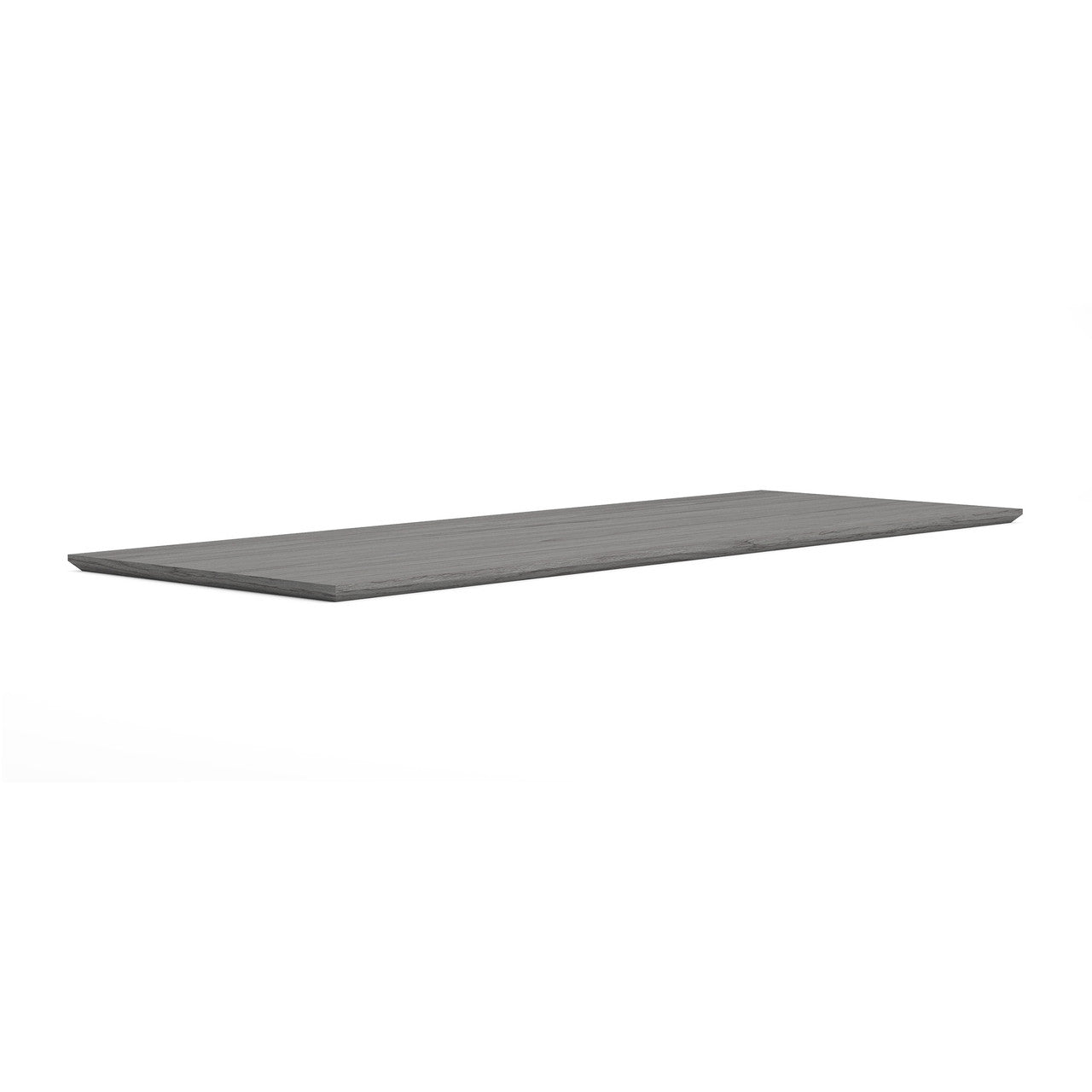 OfficeSource OS Laminate 24"x66" Rectangular Knife-Edge Table Top - Coastal Gray