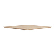 OfficeSource OS Laminate 36" Square Knife-Edge Table Top - American Elm