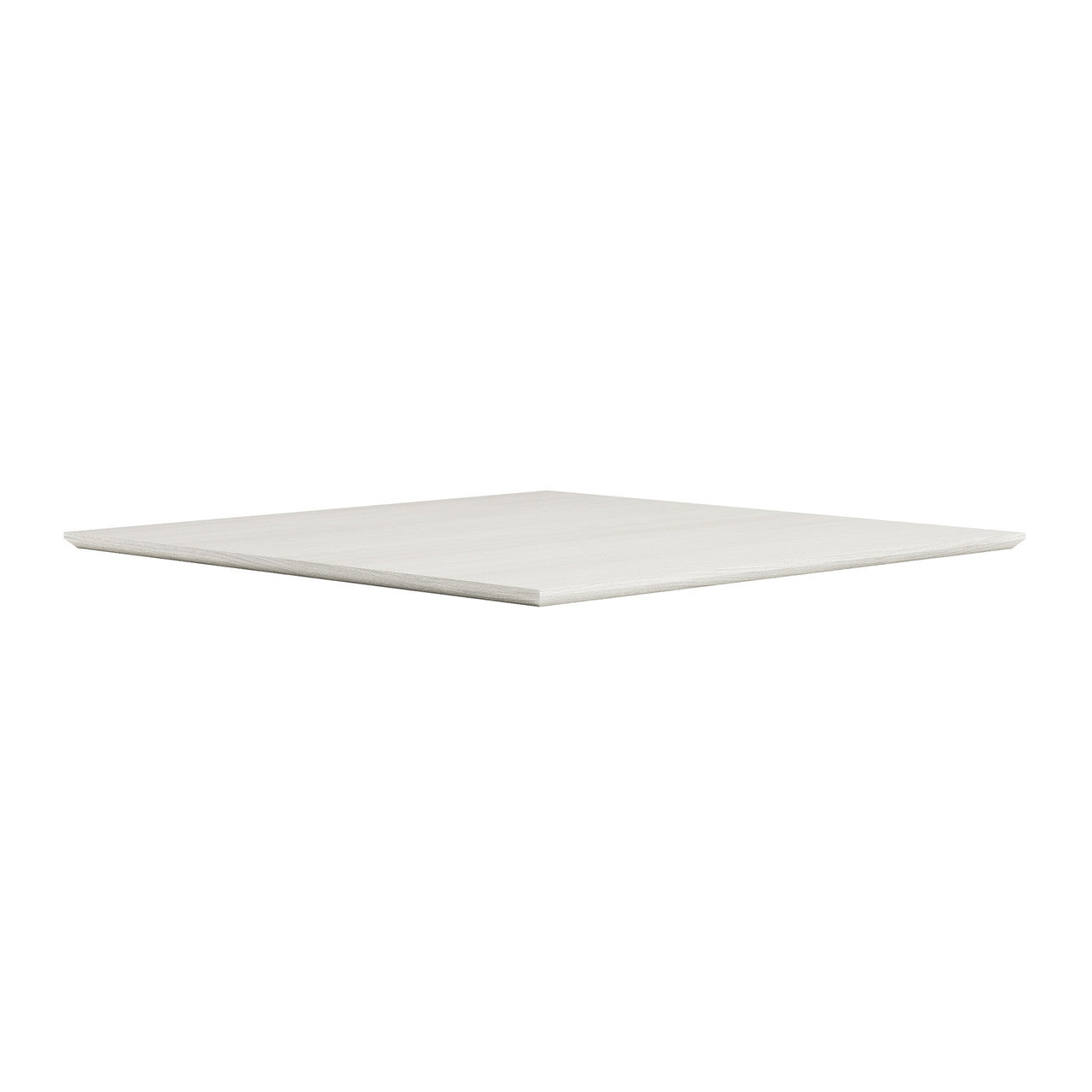 OfficeSource OS Laminate 42" Square Knife-Edge Table Top - Arcadia White