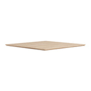 OfficeSource OS Laminate 42" Square Knife-Edge Table Top - American Elm
