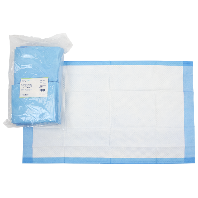 Disposable Underpads, 23" x 36" (45 g) - 50 pcs per Bag/3 Bags per Case