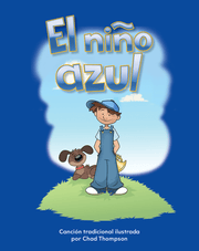 niño azul