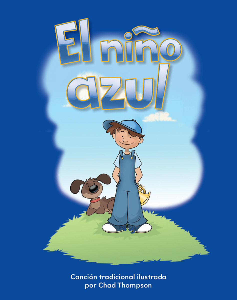 niño azul
