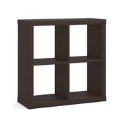 OfficeSource Laminate 4-Cube Storage Bookcase - Java