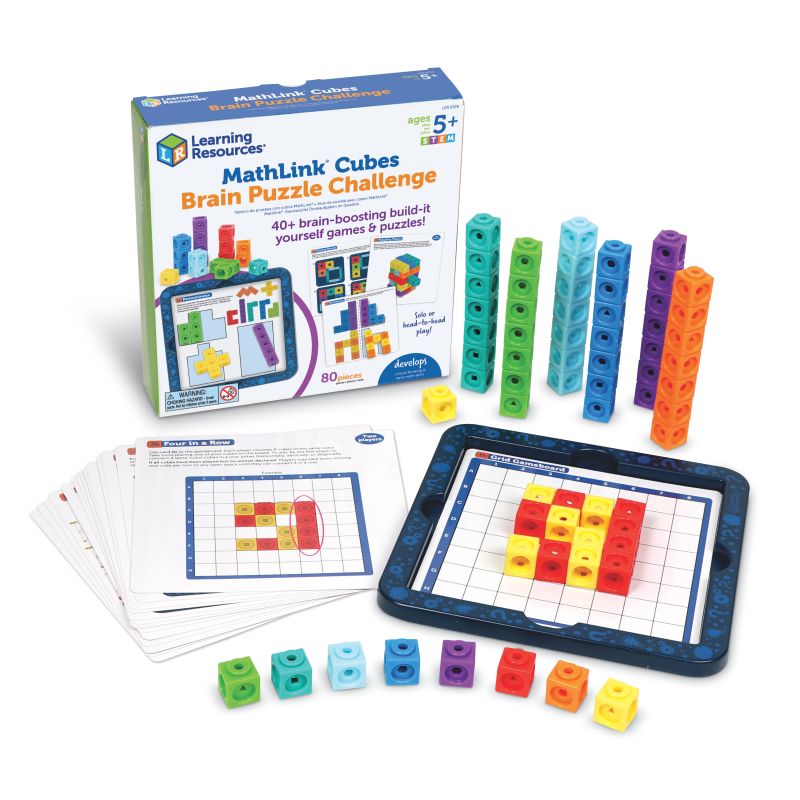 Mathlink Cubes Brain Games Pack