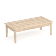 OfficeSource Parallel Rectangular Veneer Coffee Table - 24"x48" - American Elm