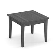 OfficeSource Parallel Square Veneer Side Table - 24"x24" - Coastal Gray