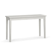 OfficeSource Parallel Rectangular Veneer Console Table - 16"x48" - Arcadia White