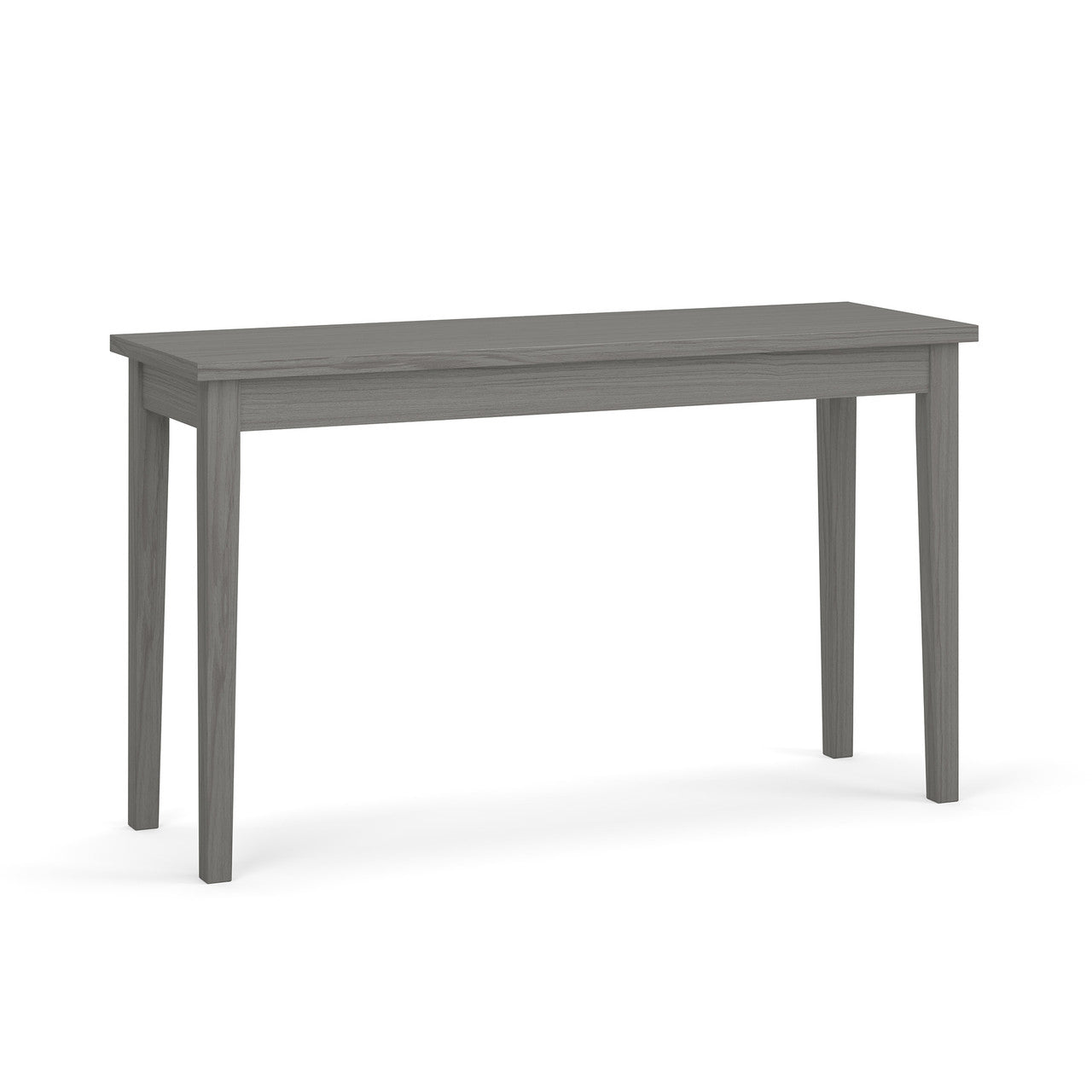 OfficeSource Parallel Rectangular Veneer Console Table - 16"x48" - Coastal Gray