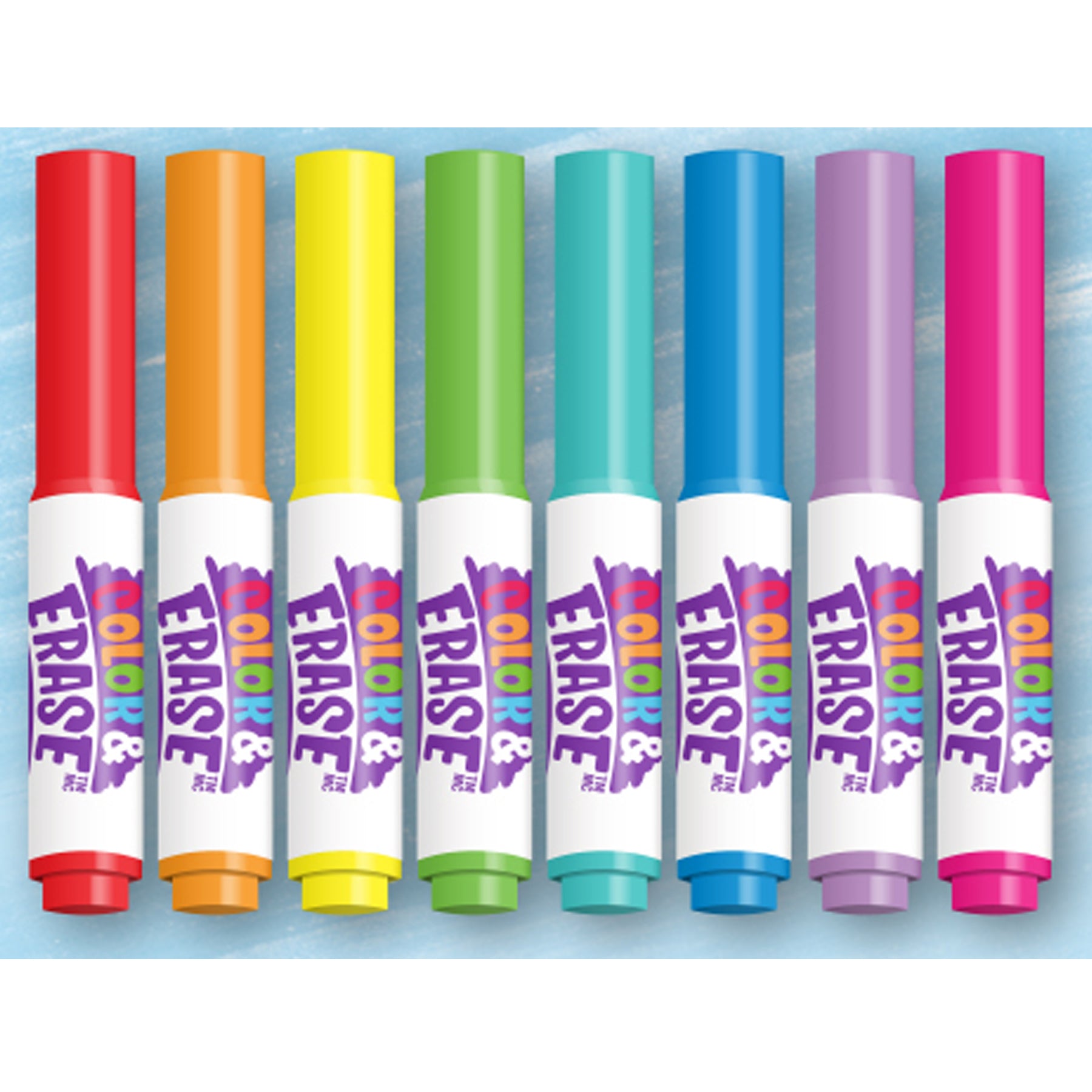 Color & Erase Markers, Pack of 8