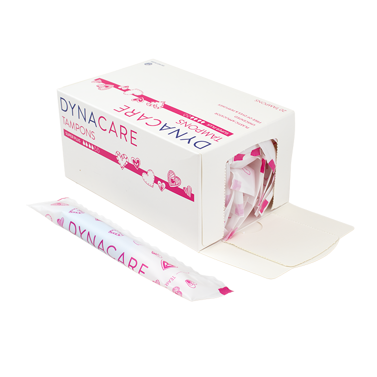 Super Plus Tampons Plastic Applicator, 12-15gr absorbency - 20 pcs per Box/10 Boxes per Case