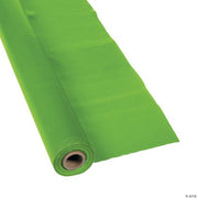 Lime Green Tablecloth Roll - 1 Piece