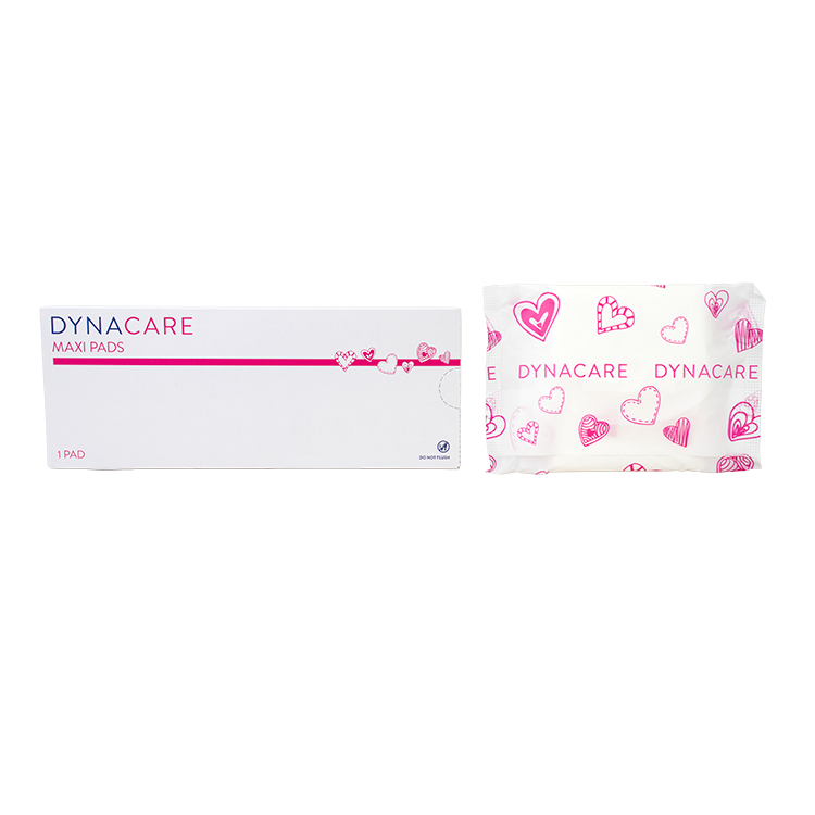 Maxi Pads, #8 box - 1 pc per Box/250 Boxes per Case