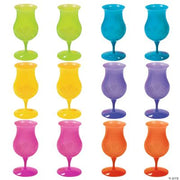Tropical Hurricane Glasses - 12 Pieces