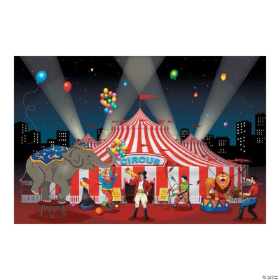Carnival Backdrop Banner - 3 Pieces