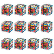 Superhero Mini Magic Cube - 12 Pieces