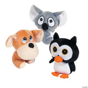 Big Head Plush Animals - 12 Pieces