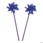 Purple Pinwheels - 36 Pieces